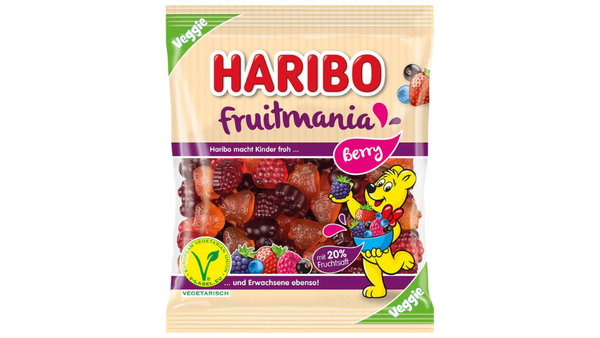 גומי HARIBO fruitmania בטעמי פירות יער