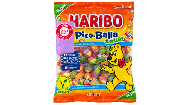 סוכריות גומי חמוץ HARIBO pico-balla