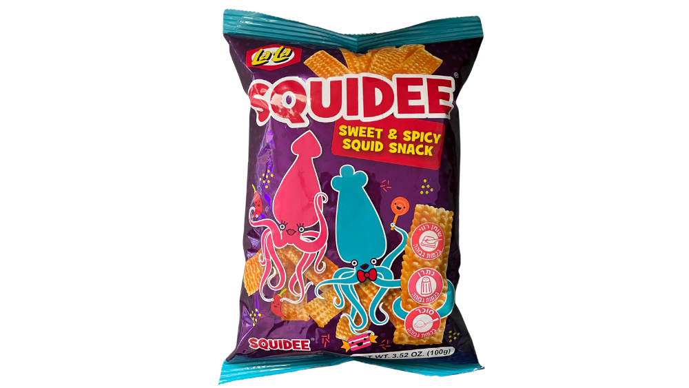 חטיף דיונון מתוק וחריף SQUIDEE