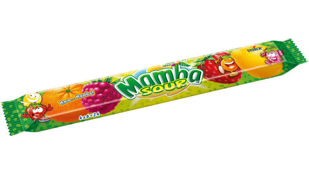 טופי Mamba בטעמי פירות חמוצים