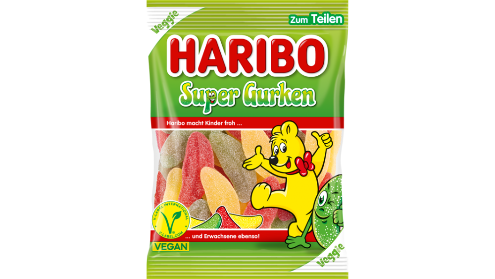 גומי הריבו Super Gurken מלפפונים (?!)