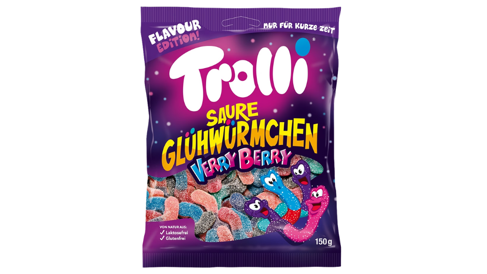 גומי Trolli נחשים חמוצים VERRY BERRY