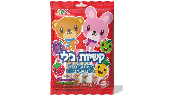 שקית קשיות ג'לי בטעמי פירות