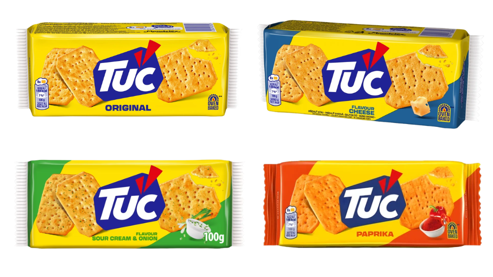 קרקרים מלוחים של TUC