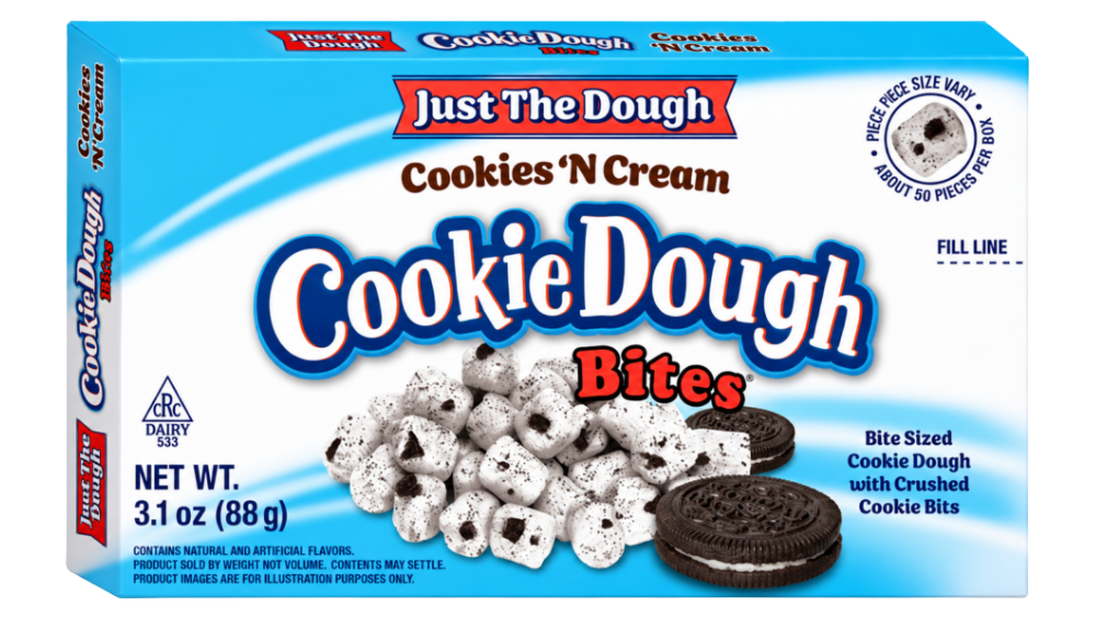 בצק עוגיות Cookie Dough Bites קרם עוגיות