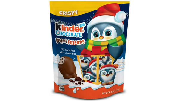 מארז קינדר mini friends פינגווינים
