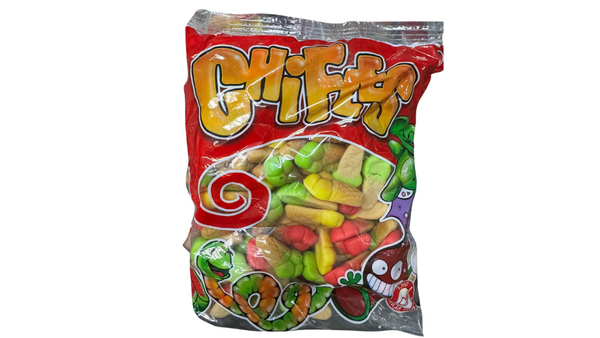 גומי CHIFLES בטעם פירות בצורת גלידה - 1 ק"ג