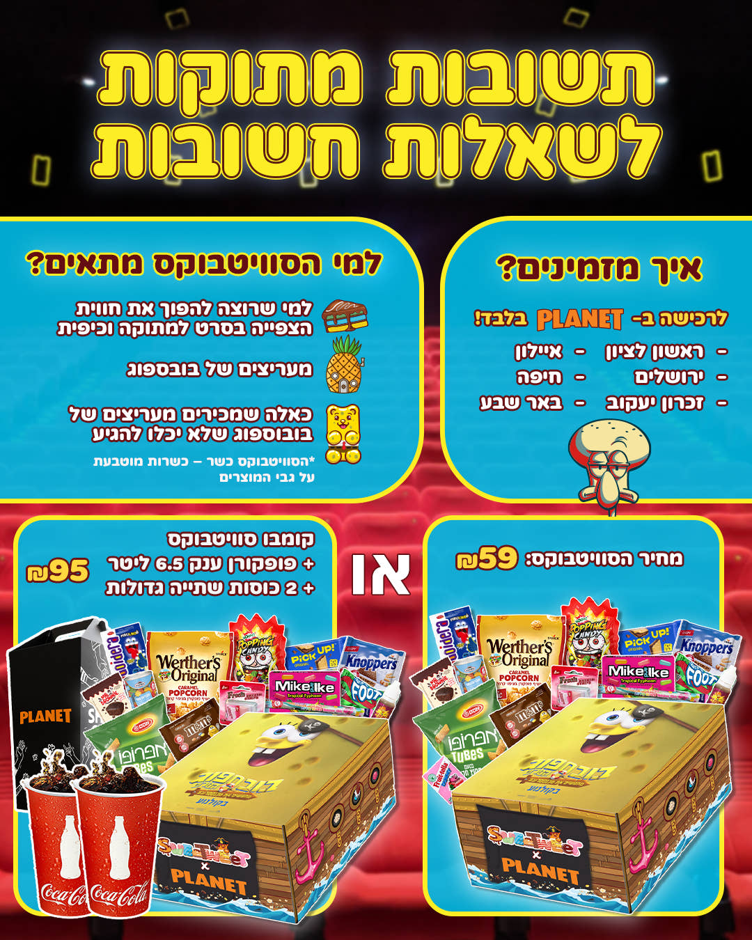 מיני סוויטבוקס בובספוג
