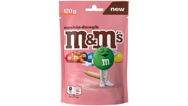 סוכריות m&m's במילוי בצק עוגיות