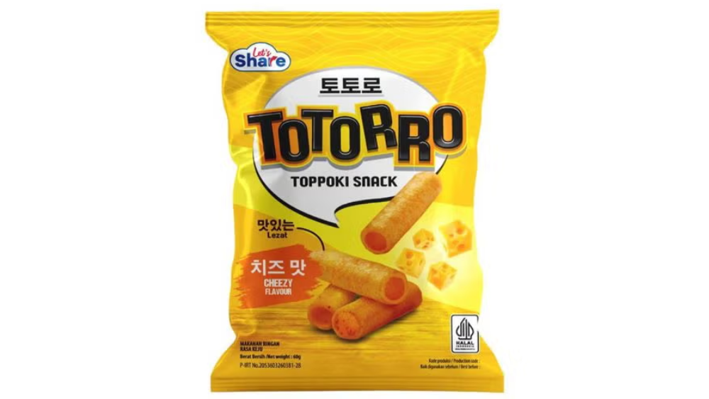 חטיף TOTORRO בטעם גבינה