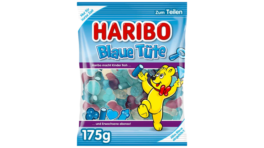 גומי הריבו Blaue Tute