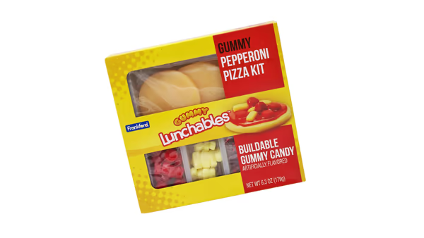 ערכת בנייה מגומי: Lunchables | פיצה פפרוני
