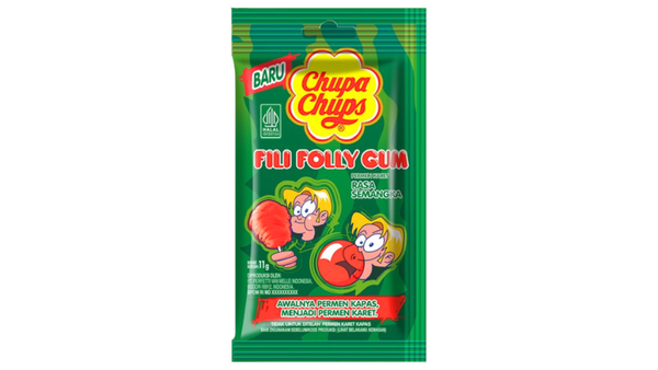 מסטיק צמר גפן Chupa Chups בטעם אבטיח