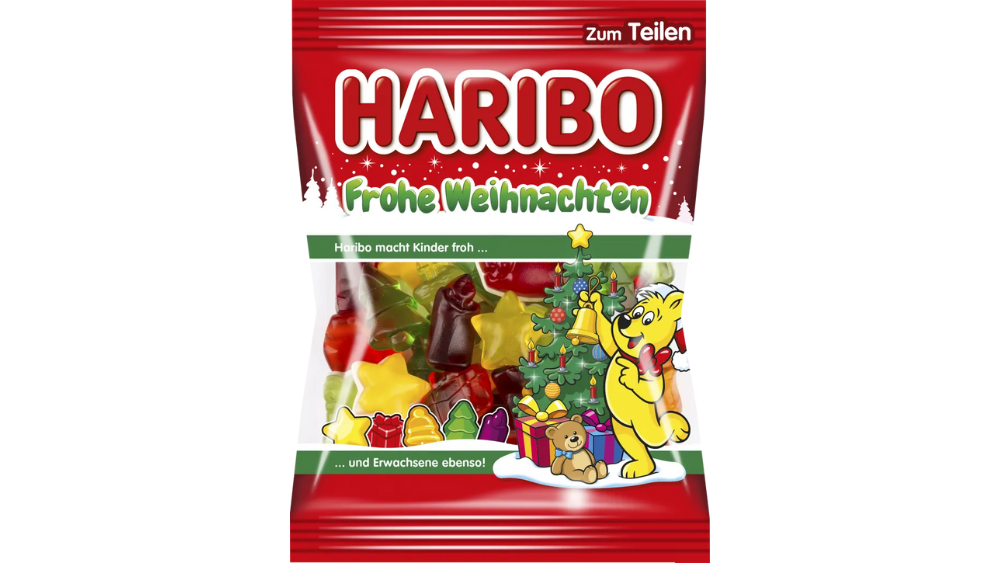 גומי הריבו Frohe Weihnachten