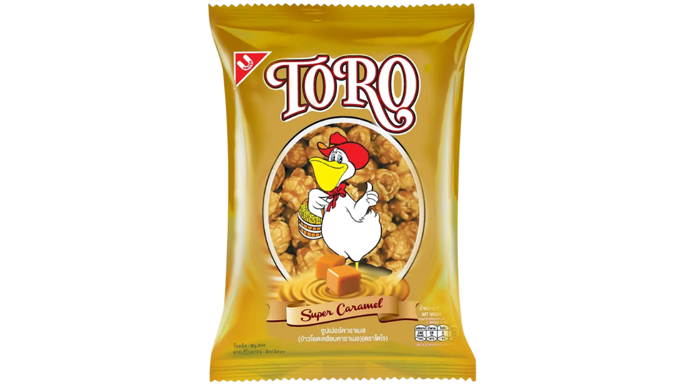 חטיף פופקורן בטעם קרמל TORO