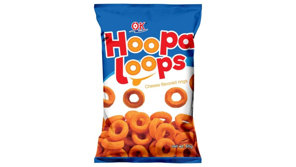 חטיף טבעות תירס Hoopa Loops בטעם גבינה
