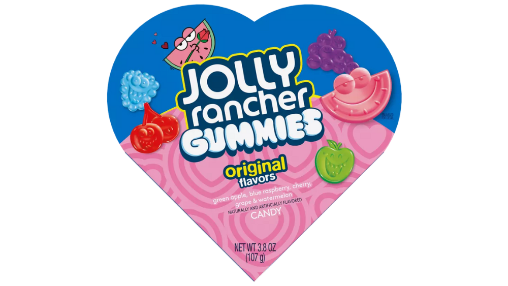 מארז לב עם גומי JOLLY rancher