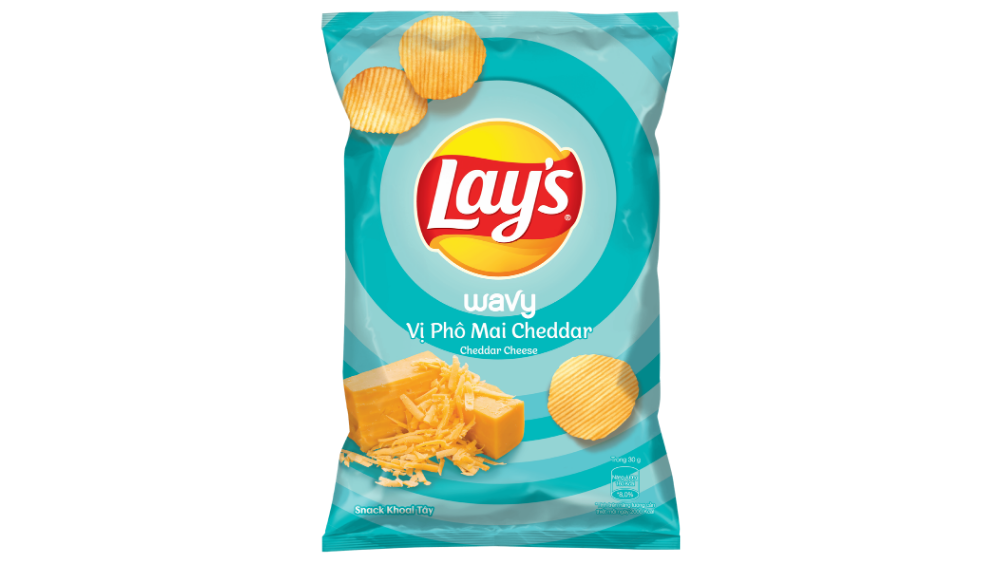 חטיף צ'יפס Lay's בטעם צ'דר