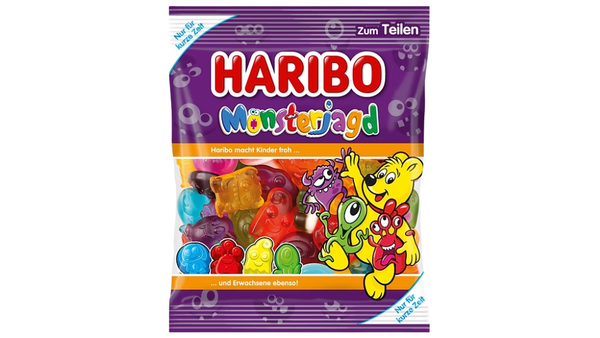 גומי HARIBO בצורת מפלצות