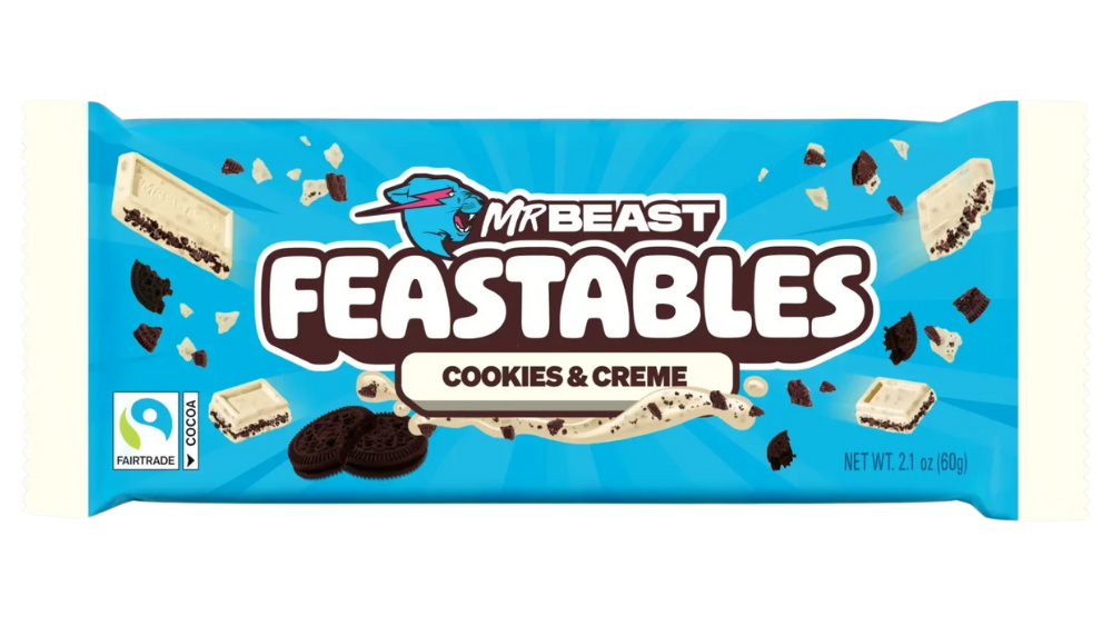 טבלת שוקולד FEASTABLES קרם עוגיות