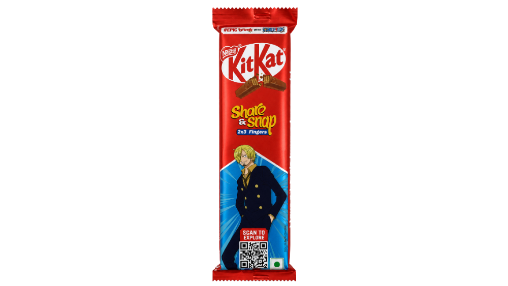 טבלת שוקולד KitKat בעיצוב סאנג'י