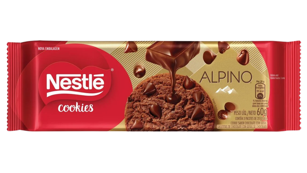 עוגיות שוקולד צ'יפס Nestle סדרת אלפינו