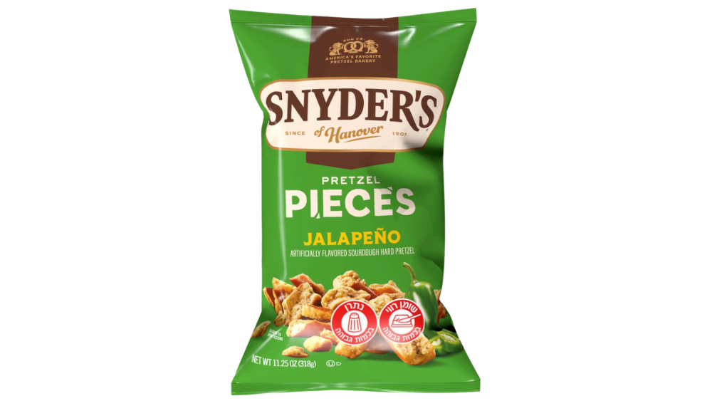 חטיף SNYDER'S בטעם חלפיניו