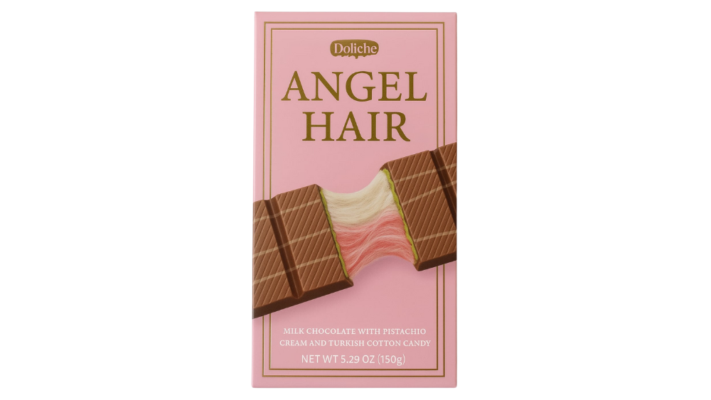 שוקולד דובאי Angel Hair במילוי שיערות סבתא ופיסטוק