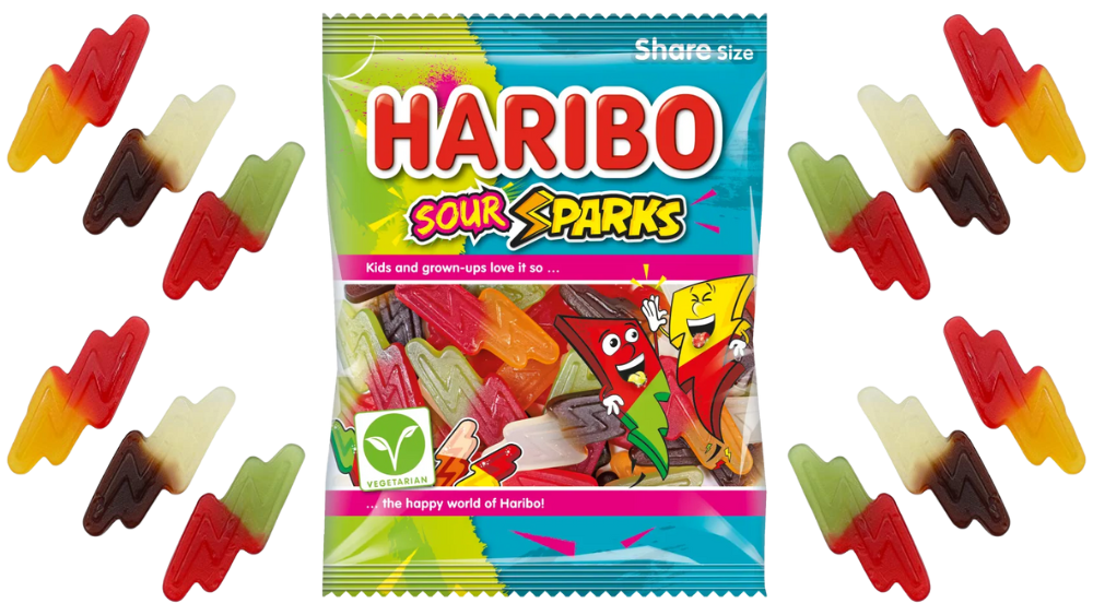 גומי HARIBO ברקים חמוצים