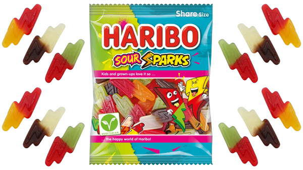 גומי HARIBO ברקים חמוצים