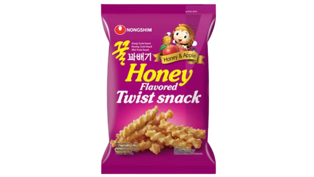 חטיף NONGSHIM בטעם דבש ותפוחים