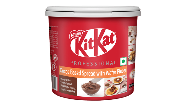 דלי ממרח KitKat ענקי 3 ק"ג! עם שברי קיטקט!